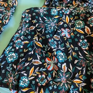 Flower Patterned Pants